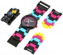 Часы наручные аналоговые Lego Movie с минифигурой Wyldstyle на ремешке разноцветный 80202333