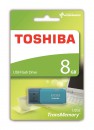 Флешка USB 8Gb Toshiba Hayabusa THN-U202L0080E4 голубой2