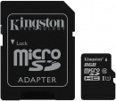 Карта памяти Micro SDHC 8GB Class 10 Kingston SDC10G2/8GB + адаптер2