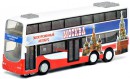 Автобус Технопарк Экскурсионный двухэтажный "Москва" металлический инерционный (со светом и звуком) CT10-054-2