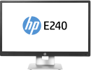 Монитор 23.8" HP EliteDisplay E240 черный IPS 1920x1080 250 cd/m^2 7 ms HDMI DisplayPort VGA USB M1N99AA