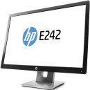 Монитор 24" HP EliteDisplay E242 серебристый черный IPS 1920x1080 250 cd/m^2 7 ms HDMI VGA DisplayPort USB M1P02AA2