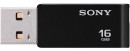 Флешка USB 16Gb Sony On-The-Go USM16SA2 черный