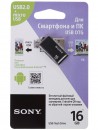 Флешка USB 16Gb Sony On-The-Go USM16SA2 черный5