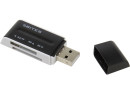 Картридер внешний 5bites RE2-102BK USB2.0 ext all-in-1 черный