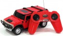 Машинка на радиоуправлении Rastar Hummer H2 SUV 1:27 со светом красный от 6 лет пластик 285002
