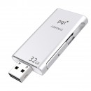 Флешка USB 32Gb PQI iConnect серебристый 6I01-032GR10012