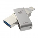 Флешка USB 32Gb PQI iConnect серебристый 6I01-032GR10013