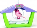 Интерактивная игрушка Silverlit DigiBirds Птичка с домиком от 3 лет розовый с розовой грудкой 884002