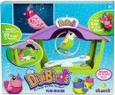 Интерактивная игрушка Silverlit DigiBirds Птичка с домиком от 3 лет розовый с розовой грудкой 884003