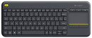Клавиатура беспроводная Logitech Wireless Touch Keyboard K400 Plus USB черный 920-0071472