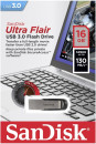 Флешка USB 16Gb SanDisk Ultra Flair SDCZ73-016G-G46 серебристый