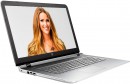 Ноутбук HP Pavilion 17-g104ur 17.3" 1600x900 глянцевый i3-6100U 2.3GHz 4Gb 500Gb R7 M360-2Gb DVD-RW Bluetooth Wi-Fi Win10 серебристый P0G96EA2