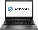 Ноутбук HP ProBook 450 G2 15.6" 1366x768 Intel Core i3-5010U 500Gb 4Gb AMD Radeon R5 M255 1024 Мб черный DOS N0Y65ES