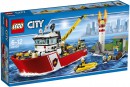 Конструктор Lego City Пожарный катер 412 элементов 601092