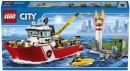 Конструктор Lego City Пожарный катер 412 элементов 601093