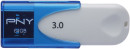 Флешка USB 64GB PNY Attache 4 FD64GATT430-EF бело-синий2