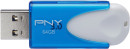 Флешка USB 64GB PNY Attache 4 FD64GATT430-EF бело-синий3
