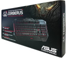 Клавиатура проводная ASUS Cerberus USB черный 90YH00R1-B2RA004