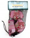 Комплект защиты X-Match 64544 S розовый2