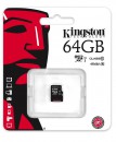 Карта памяти Micro SDXC 64GB Class 10 Kingston SDC10G2/64GBSP