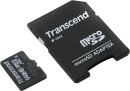 Карта памяти Micro SDXC 64Gb Class 10 Transcend TS64GUSDXC10 + адаптер SD
