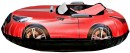 Тюбинг RT 001 Ferrari Snow Racer до 180 кг ПВХ красный 45163