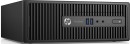 Системный блок HP ProDesk 400 G3 SFF G4400 3.3GHz 4Gb 500Gb Intel HD DVD-RW DOS клавиатура мышь черный T9S88ES3