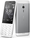 Мобильный телефон NOKIA 230 Dual Sim белый 2.8"3