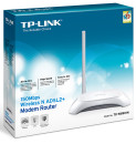 Беспроводной маршрутизатор ADSL TP-LINK TD-W8901N 802.11n 150Mbps 2.4ГГц 20dBm 4xLAN5