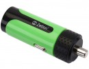 Автомобильное зарядное устройство Zetton ZTLSCC2A1UBG 2.1A USB зеленый2