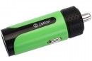 Автомобильное зарядное устройство Zetton ZTLSCC2A1UBG 2.1A USB зеленый3
