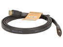 Кабель HDMI 1.5м VCOM Telecom CG200F-1.5M плоский черный3