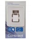 Сетевое зарядное устройство Continent ZN10-193WT 1A USB белый3