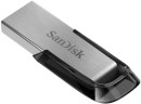 Флешка USB 128Gb SanDisk Cruzer Ultra Flair SDCZ73-128G-G46 серебристый/черный3