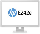 Монитор 24" HP E242e серебристый IPS 1920x1200 250 cd/m^2 7 ms HDMI VGA DisplayPort USB N3C01AA