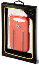 Кожаный клип-кейс для Samsung Galaxy S3 Lamborghini Gallardo-D2 (оранжевый/черный)3