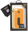 Чехол (клип-кейс) iMOBO Lamborghini Aventador-D2 для iPhone 5 iPhone 5S iPhone SE желтый чёрный LB-HCIP5-AV/D2-YM
