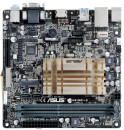 Материнская плата ASUS N3150I-C с процессором Intel 2xDDR3 1xPCI-E 4x 2xSATAIII mini-ITX Retail