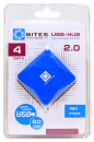 Концентратор USB 2.0 5bites HB24-202BL 4 x USB 2.0 синий4