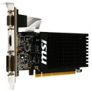 Видеокарта 1024Mb MSI GeForce GT710 PCI-E GDDR3 64bit DVI HDMI CRT HDCP GT 710 1GD3H LP Retail