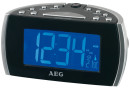 Часы с радиоприёмником AEG MRC 4119 P black чёрный