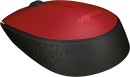 Мышь беспроводная Logitech M171 красный USB 910-0046412