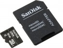 Карта памяти Micro SDHC 16Gb Class 10 Sandisk SDSDQL-016G-R35A + SD адаптер2