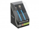 Кабель USB-micro 1м Zetton ZTLSUSBFCMCBB черно-синий2