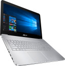 Ноутбук ASUS N552VX-FY107T 15.6" 1920x1080 Intel Core i7-6700HQ 1 Tb 8Gb nVidia GeForce GTX 950M 2048 Мб серый Windows 10 Home 90NB09P1-M011105