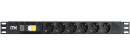 Блок розеток ITK PH21-6D3 6 розеток черный без шнура2