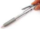 Гелевая ручка автоматическая Zebra SARASA CLIP серый 1 мм JJE15-S3