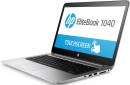 Ноутбук HP EliteBook 1040 G3 14" 1920x1080 Intel Core i7-6500U 256 Gb 8Gb Intel HD Graphics 520 серебристый Windows 7 Professional + Windows 10 Professional V1B07EA4