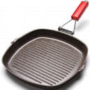Сковородка-гриль Mayer&Boch МВ-25673 28 см углеродистая сталь